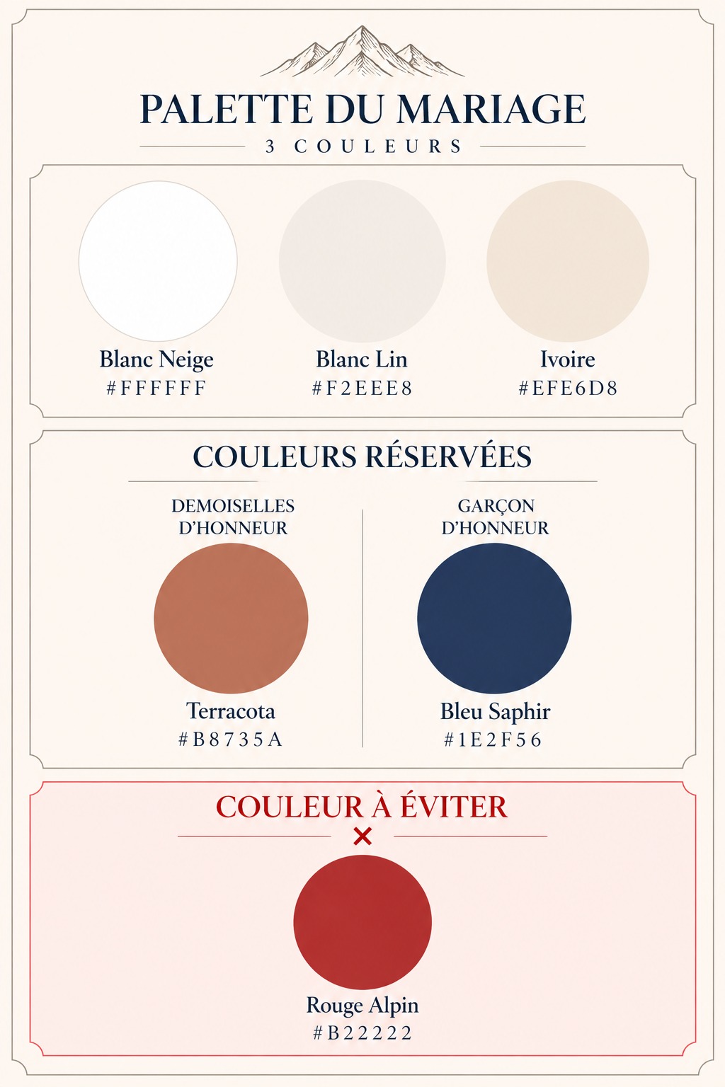 Code couleur
