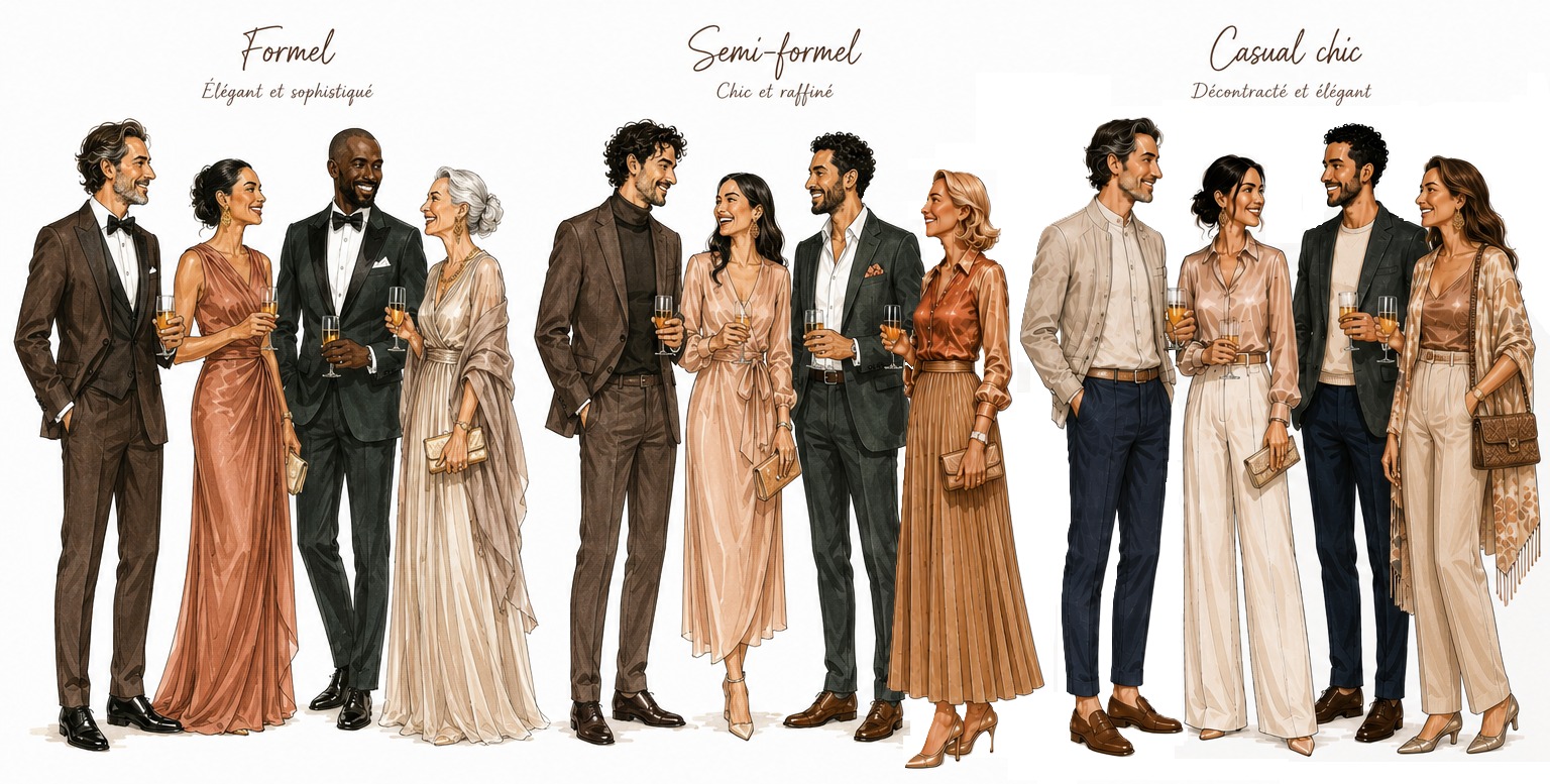 Code vestimentaire du mariage